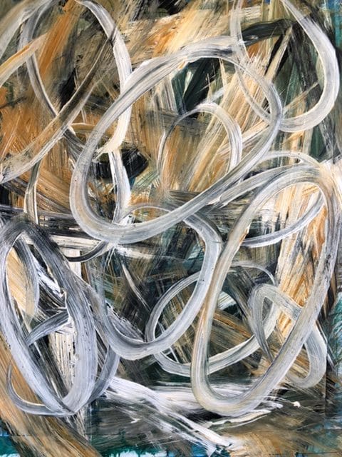Kimberly Kradel: Deconstruction 101: Acrylic on Lenox 100